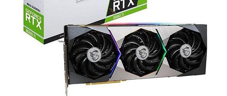 微星上架RTX 3060 Ti Super 非公卡，变化不大，微调频率（更新）_显卡_