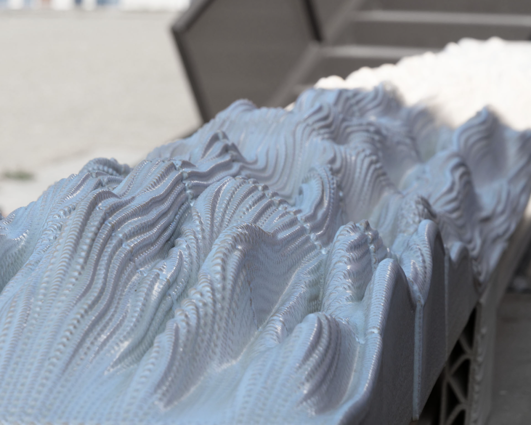 3d打印的瓷砖,让精品店立面更加精致