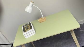 好看又实用的办公室好物分享，抹茶绿办公桌垫