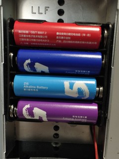 五颜六色的电池
