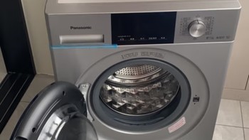 松下10公斤滚筒全自动洗衣机超薄全嵌入洗烘一体机