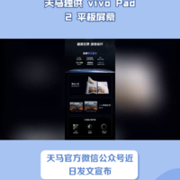 天马独供 vivo Pad2平板屏幕