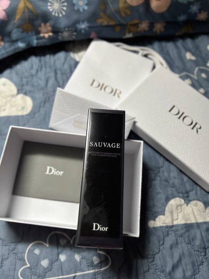 dior迪奥旷野男士二合一面膜洁面清洗