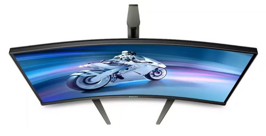 飞利浦发布 evnia 27m1c5200w 曲面屏,27英寸240hz高刷,1500r曲率