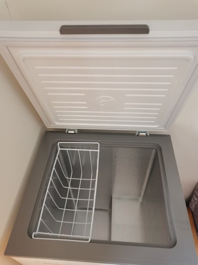 美的冰柜怎么样 冰柜收到了,小巧实用,体积占地..._什么值得买