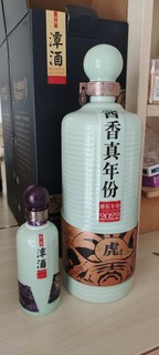 潭酒单一年份2019虎年1.5L送一瓶2021土陶瓶