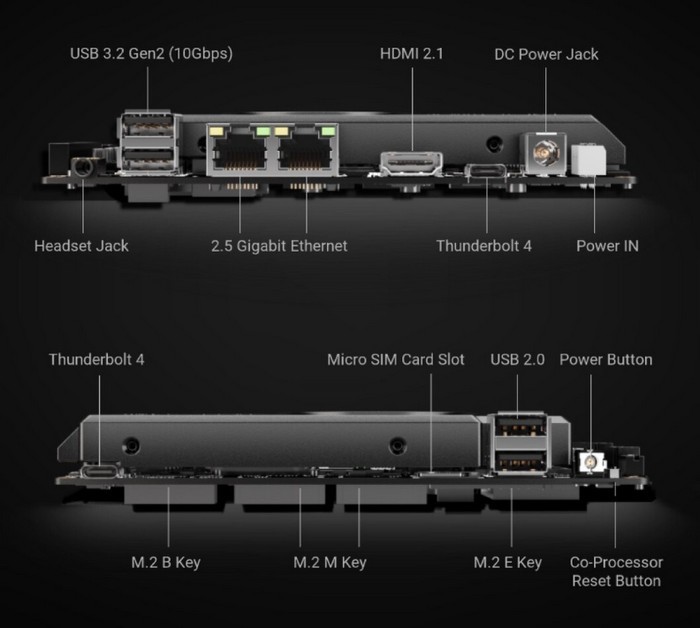 双2.5G、四路4K：LattePanda Sigma 迷你开发主机、酷睿P系列、主动散热