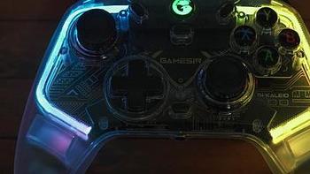 带RGB的机械手柄你上手了吗-盖世小鸡T4K游戏手柄