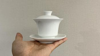 我的第一个盖碗——德化白瓷盖碗