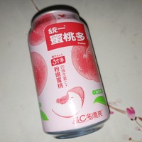 统一蜜桃多，真的太好喝啦