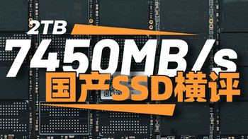 机玩 篇107：7450MB/s的2TB国产SSD该选哪款？5款热门产品横评 