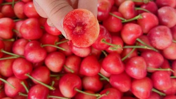 美食分享 篇四十：高沙樱桃，颜值口感兼备 