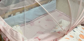 宝宝婴儿床折叠防蚊罩