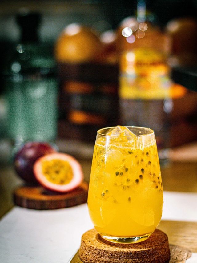 低酒精家庭鸡尾酒——热情香橙