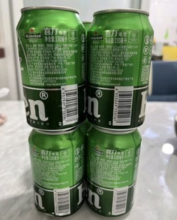 喜力（Heineken）经典啤酒330ml*6听