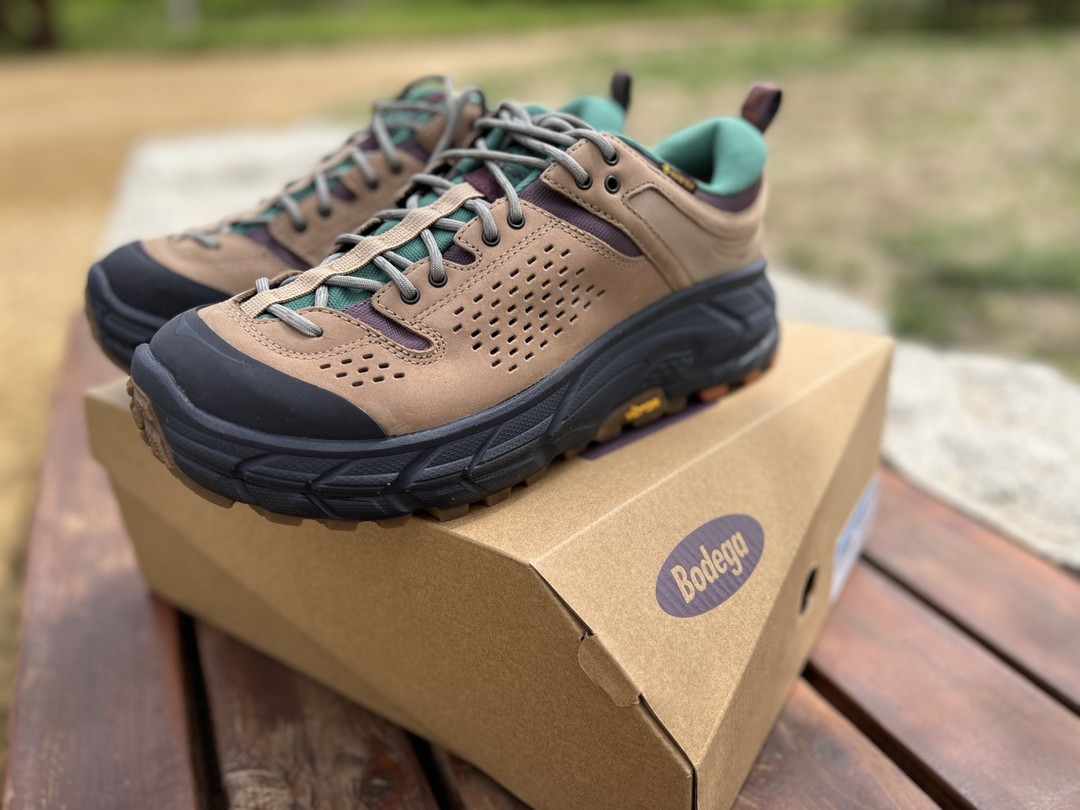 Hoka Tor ultra low X Bodega联名开箱_什么值得买