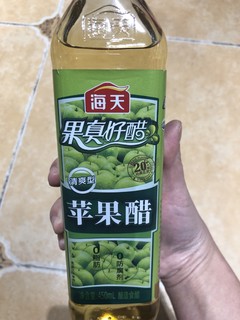 海天苹果醋450ml瓶装0脂清爽型果汁酿造凉拌