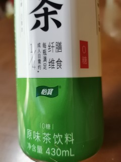 怡宝绿茶，比康师傅绿茶，好点！