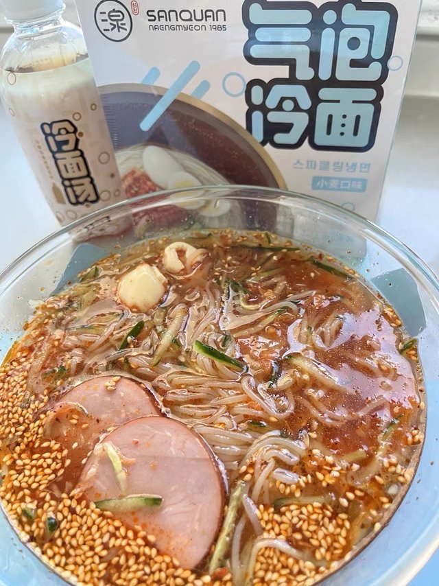 这个大冷面我能吃一整个夏天