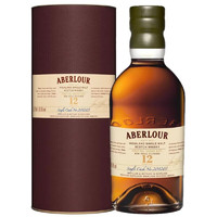 亚伯乐（Aberlour）12年苏格兰高地单一麦芽威士忌雪莉桶陈酿单桶版洋酒700ml