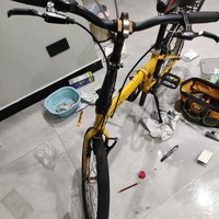 晒晒我的本田折叠自行车（大行代工，型号应该是P8）