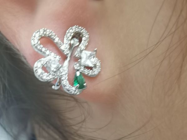 没有耳洞小仙女的快看看闪闪的耳夹呀