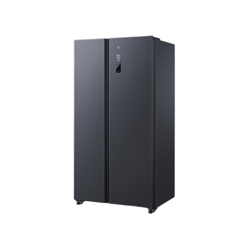 冰箱就是要大的，小米610L双开对开门风冷无霜一级智能变频超薄嵌入式米家家用冰箱。