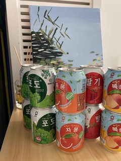 超爱喝的韩国九日牌水果果汁！