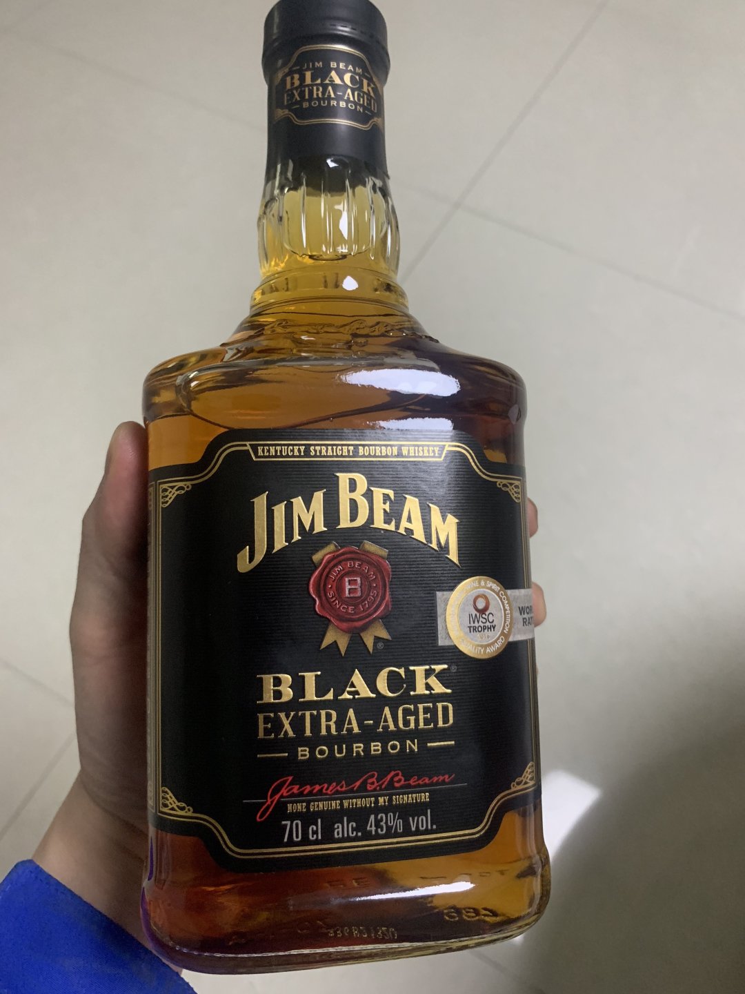 金宾威士忌怎么样金宾（Jim Beam）黑牌美国调和型威士忌_什么值得买
