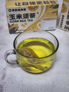 ​暴肌独角兽玉米须茶，趁年轻喝起来！