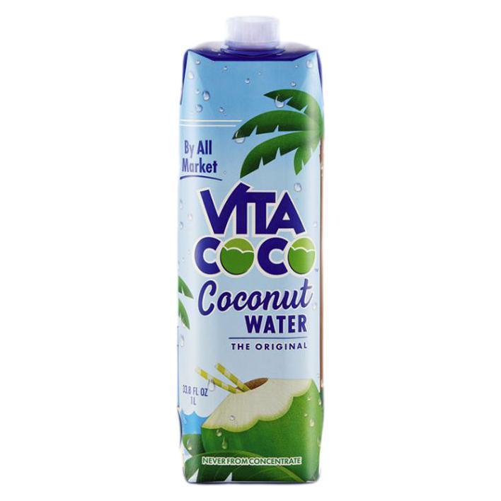 夏日炎炎，来一瓶天然椰子水，好喝又能补充电解质——唯他可可（Vita Coco）是一款天然椰子水唯他可可（Vi