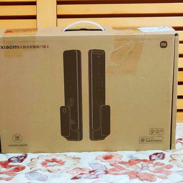 极速解锁体验，3D结构光刷脸快人一步开门，我终于舍得下单入手啦：小米智能门锁人脸识别X深度使用分享