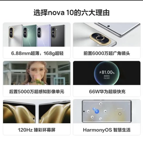 华为手机  HUAWEI Nova 10