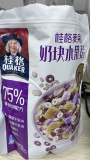 quaker麦果奶块水果麦片