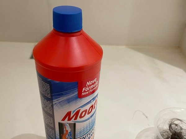 简单测试一下mootaa溶解头发的效果。