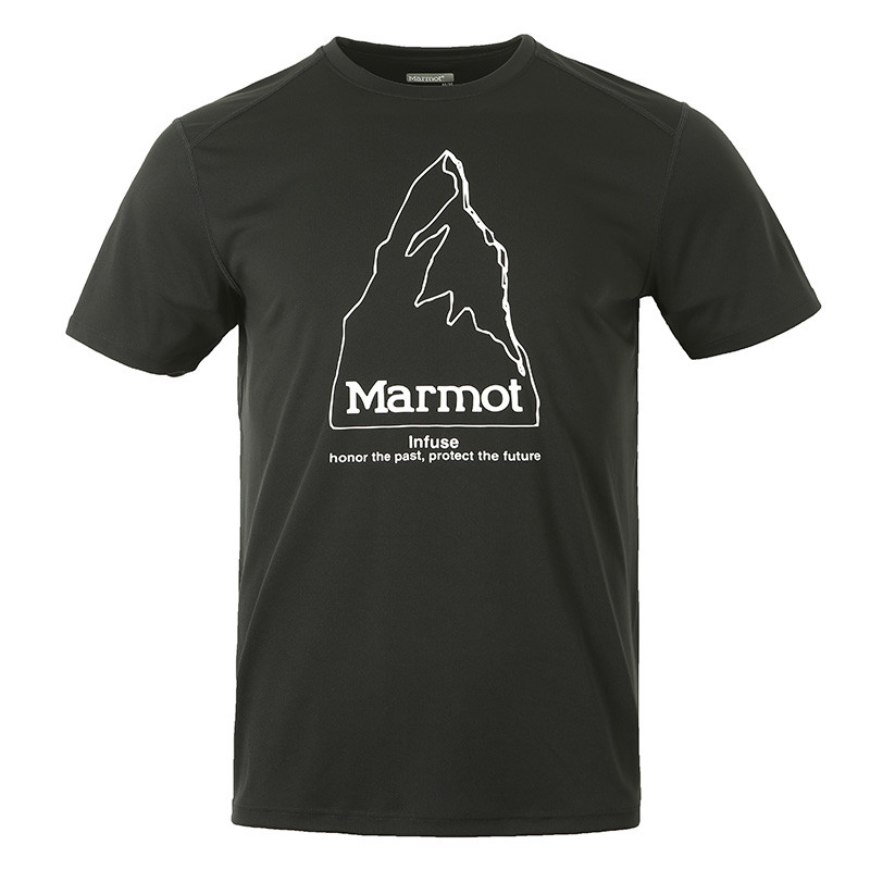 65元Marmot 土拨鼠 男士棉感速干T恤要不要冲呢？