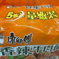 618种草康师傅香辣牛肉面