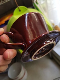 复古风格的手冲咖啡过滤杯