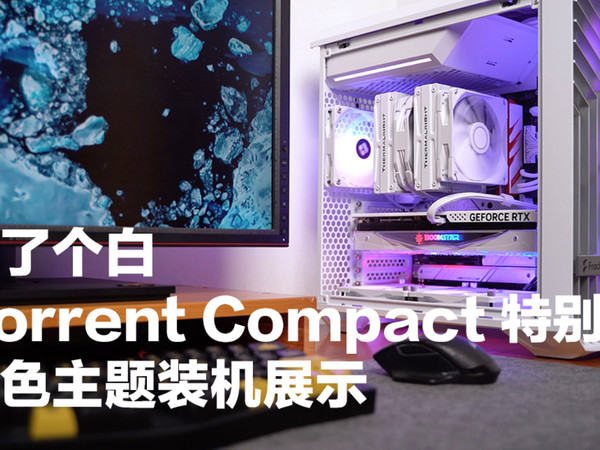 白了白！分形工艺 Torrent Compact 装机展示