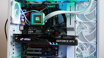 完美海景房！让电脑焕发新生，NZXT H9 flow机箱、艾湃电竞魔立方360水冷散热开箱体验
