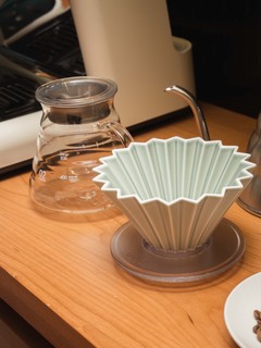 颜值即剁手理由，ORIGAMI陶瓷折纸滤杯