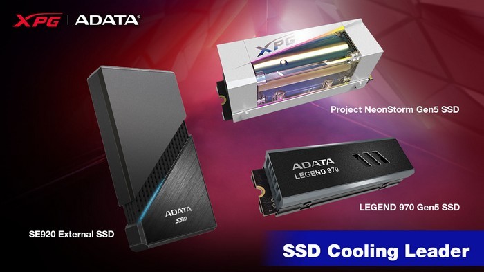 多重散热技术：威刚将展出多款PCIe 5.0 SSD、USB 4.0 高速移动硬盘