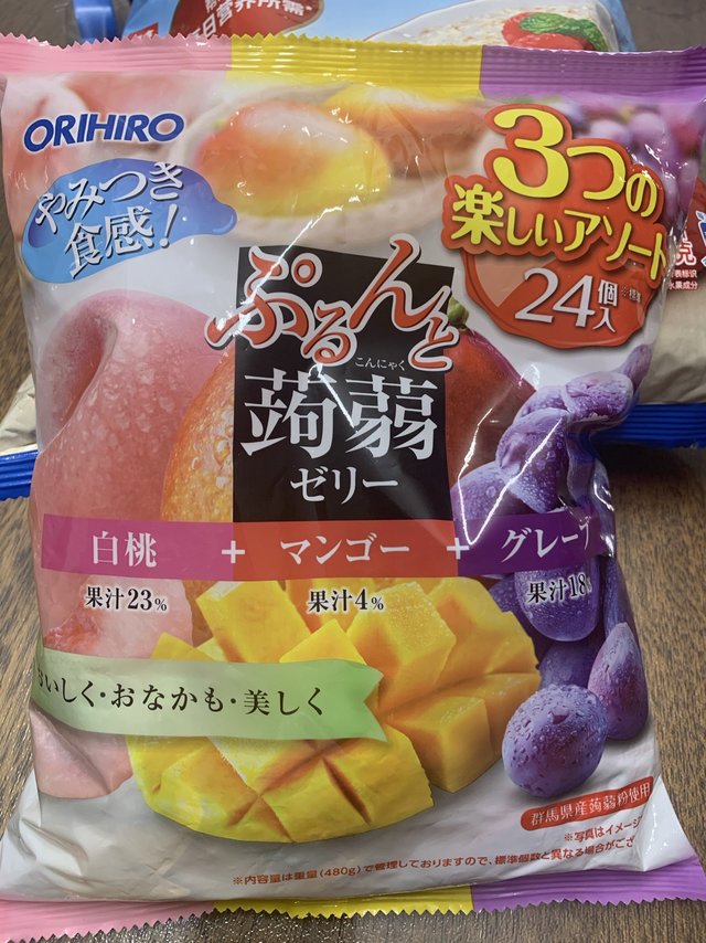 orihiro果汁果冻一定要试试