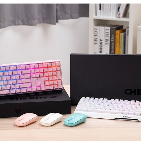 值德拥有！ 德国正宗樱桃 Cherry MX Board 3.0S Wireless RGB 无线键盘 & MW5180 无线鼠标