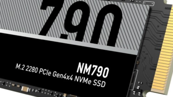 雷克沙发布 NM790 PCIe 4.0 SSD 固态硬盘，最高2TB、7400MB/s读速