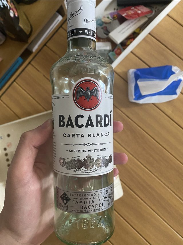 口粮朗姆酒 还得百加得