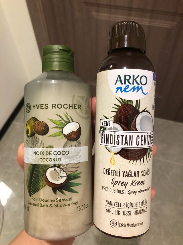 夏季奶fufu的椰奶味喷雾