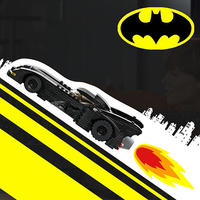 蝙蝠车，锋利的曲线，准备迎接乐高蝙蝠侠的1989复古座驾