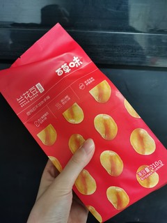 百草味的盐焗兰花豆 