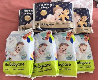 bbc试用装babycare air pro尿不湿拉拉裤